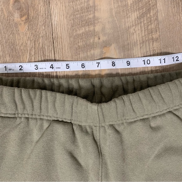 Champion green and burgundy embroidered sweatpants Sz S - Picture 6 of 9